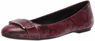 calvin klein red flats