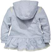 Thumbnail for your product : Ladybird Girls Heart Frill Hoody