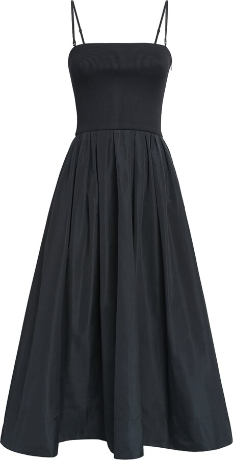 Maje Strapless Midi Dress