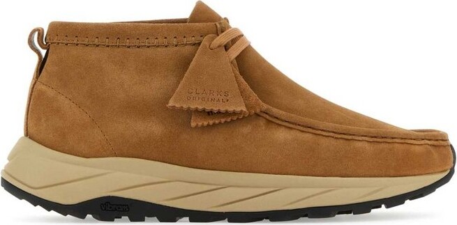 Clarks Wallabee Lace-Up Ankle Boots