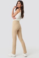 Thumbnail for your product : NA-KD Front Slit Suit Pants