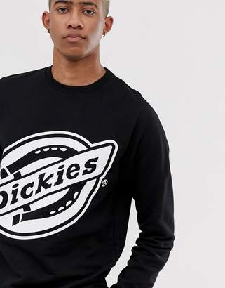 Dickies Point Comfort logo sweatshirt in black