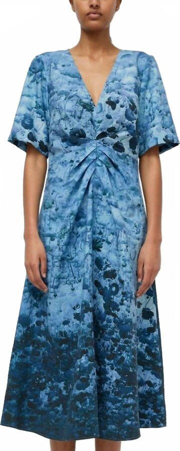 NO.6 STORE Rory Dress In Midnight Floral