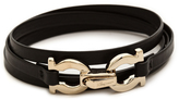 Thumbnail for your product : Ferragamo Gancini Slim Wrap Bracelet
