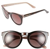 Thumbnail for your product : Elie Tahari 49mm Vintage Round Sunglasses