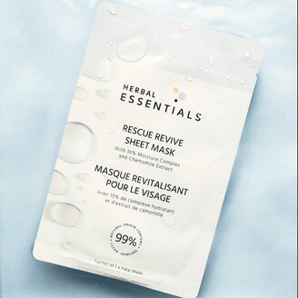 Herbal Essentials - Rescue Revive Sheet Mask With 10% Moisture Complex & Chamomile Extract
