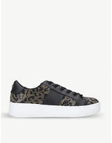 Thumbnail for your product : Steve Madden Belle faux-leather flatform trainer