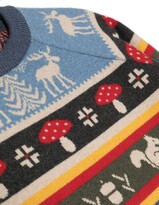 Thumbnail for your product : ALANUI KIDS Intarsia-Knit Jumper