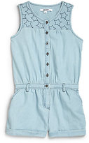 Thumbnail for your product : DKNY Toddler's & Little Girl's Stars Chambray Romper