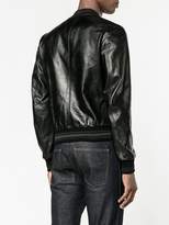 Thumbnail for your product : Dolce & Gabbana leather bomber jacket