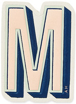Thumbnail for your product : Anya Hindmarch M leather sticker