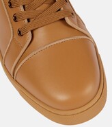 Thumbnail for your product : Christian Louboutin Fun Vieira leather sneakers