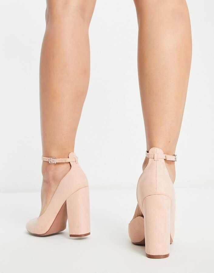 asos design pleasant high block heels