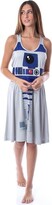 Thumbnail for your product : Intimo Star Wars Womens' R2-D2 Droid Racerback Pajama Nightgown Costume Dress (Small)