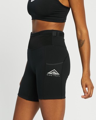Nike Women's Black Tights - Epic Luxe Trail Running Shorts