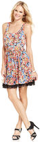 Thumbnail for your product : Betsey Johnson Sleeveless Floral-Print Dress