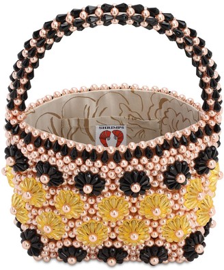 Shrimps Shelly Beaded Top Handle Bag