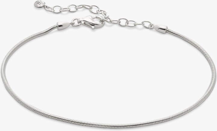 Monica Vinader Round Snake Chain Bracelet ShopStyle