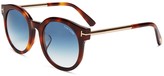 Thumbnail for your product : Tom Ford Janina Round Sunglasses, 53mm