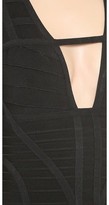 Thumbnail for your product : Herve Leger Kane Sleeveless Dress