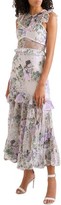 Thumbnail for your product : Alice McCall Oh So Lovely Floral-print Mesh Midi Dress