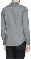 Thumbnail for your product : Nobrand Super slim collar chambray effect shirt