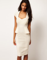 Thumbnail for your product : ASOS Sexy Pencil Dress With V Neck