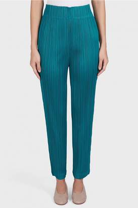 Pleats Please Issey Miyake Monthly Colors Straight Leg Trousers