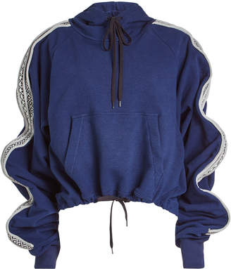 Y/Project Ruffled Cotton Hoodie