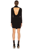 Thumbnail for your product : Haute Hippie Tux Poly-Blend Dress in Black