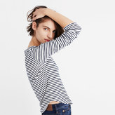 Thumbnail for your product : Madewell Sound Ribbed Crewneck Tee in Kramer Stripe