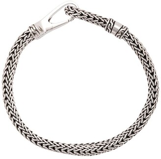 John Hardy Silver Classic Chain Bracelet with Hook Clasp