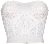 Thumbnail for your product : Alexander McQueen Floral Lace Corset Top
