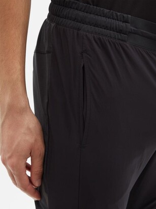 On Drawstring Knee-panel Track Pants - Black