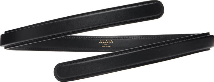 ベルト Alaia Flex Smooth Leather Belt Alaïa Leather belt ALAÏA