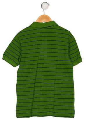 Lacoste Boys' Stripe Collared Shirt w/ Tags