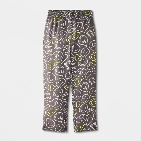 Smiley World Boys'SmileyWorldPajamaPants-BlackS