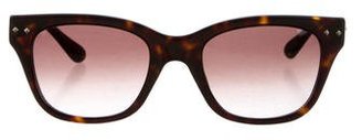 David Yurman Tortoiseshell Square Sunglasses