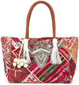 Antik Batik embroidered tote bag 