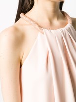 Thumbnail for your product : Emporio Armani Beaded Halterneck Shift Dress