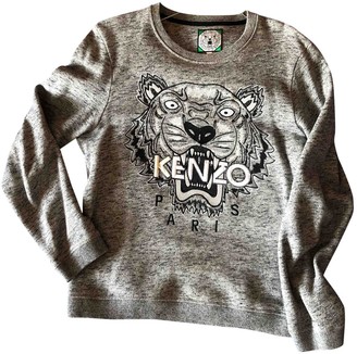 Kenzo Grey Cotton Knitwear for Women