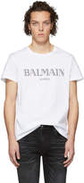 Thumbnail for your product : Balmain White Logo T-Shirt