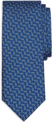 Brooks Brothers Chain Link Print Classic Tie