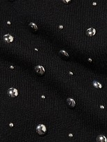 Thumbnail for your product : Michael Kors Studded Cashmere Short-Sleeve Pullover Sweater