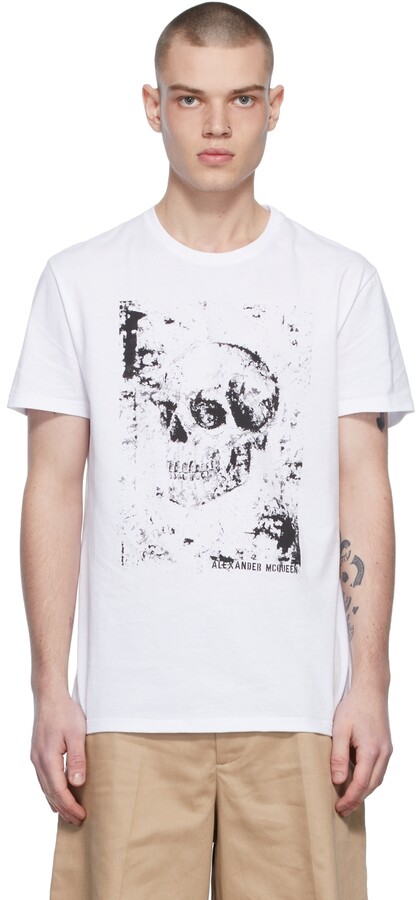 Alexander Mcqueen Skull T-shirt | ShopStyle