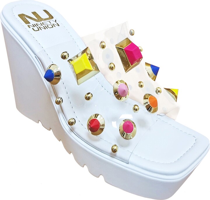 NINETY UNION Palm Beach Wedge Sandal