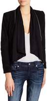 Thumbnail for your product : Miss Me Contrast Shawl Collar Faux Suede Moto Jacket
