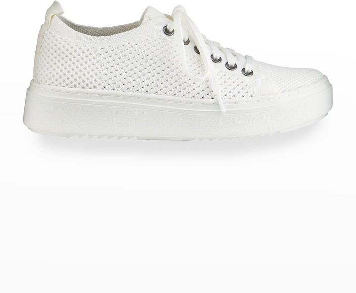 Eileen Fisher Peris Knit Low-Top Sneakers - ShopStyle