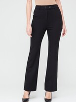 Thumbnail for your product : Very Ponte Bootcut Trousers - Black
