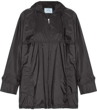 Prada Hooded Shell Jacket - Black